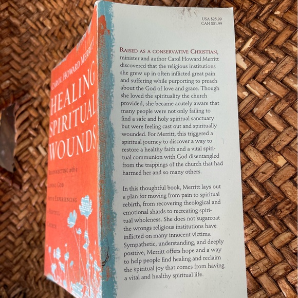 Hardcover Book Healing Spiritual Wounds : Reconnecting with a Loving God - Picture 2 of 11